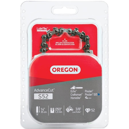 Oregon Cutting Oregon AdvanceCut 14 In. Chainsaw Chain S52
